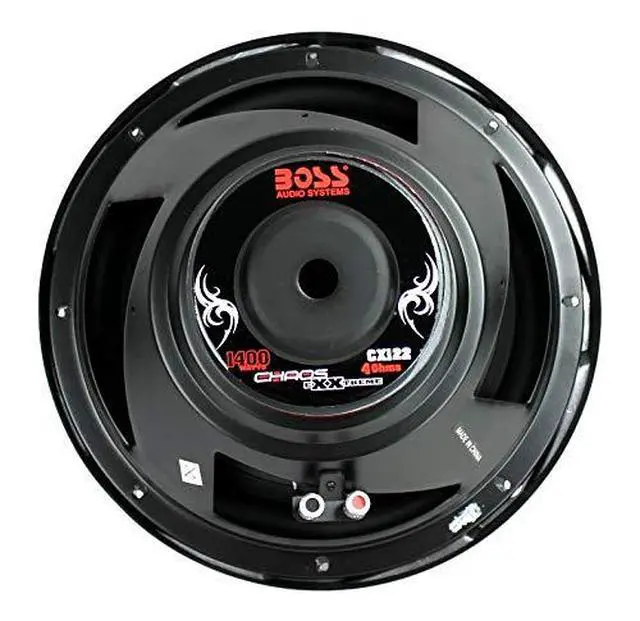 Alt view image 4 of 4 - BOSS Audio CX122 12" 1400W Car Power Subwoofers Sub+Mono Amplifier+ Amp Kit+Box