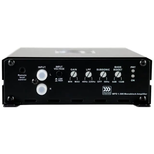 Alt view image 3 of 4 - MPD 1.500 500W Monoblock Car Audio Compact Amplifier
