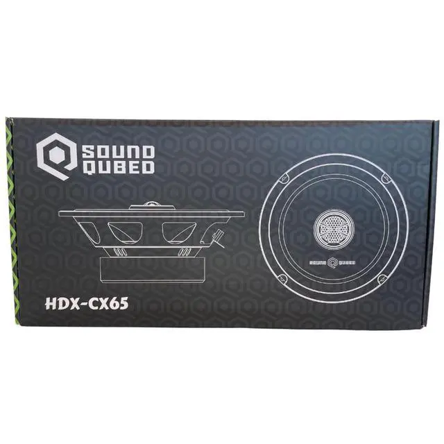 Alt view image 6 of 7 - Soundqubed HDX Series 6.5" Coaxial 2-Way Speakers (Pair)