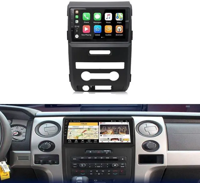 Main image of Android 13 Car Stereo for Ford F-150 F150 2008 2009 2010-2014 | 2G+32G 9" Touch Screen Car Radio with Wireless Carplay Android Auto GPS WiFi