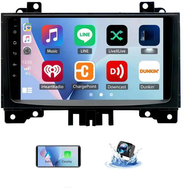 Main image of Android 13 Car Stereo Fit for Mercedes Benz Sprinter 2006-2017 Car CarPlay Android Navigation Stereo 9inch Touchscreen 2G+32G Wireless Carplay Android Auto with GPS WiFi Backup Camera
