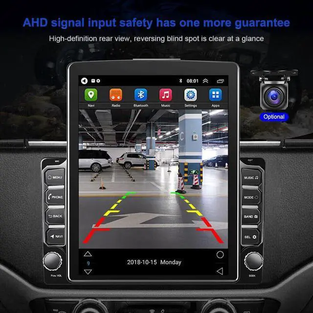 Alt view image 6 of 7 - Android 15 Upgrade Car Radio for Chevrolet Silverado 2500 1999-2006 | Double Din Car Stereo w/CarPlay Android Auto,9.7" Touch Screen Head Unit GPS Navi WiFi Bluetooth FM/RDS SWC Backup Camera