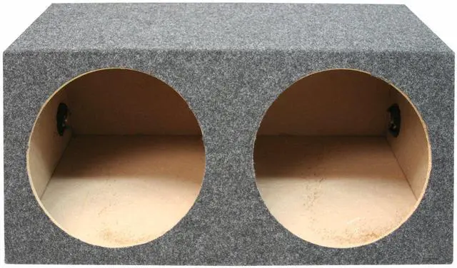 Alt view image 3 of 5 - 43C124-N Bundle with Universal Car Stereo Hatchback Sealed Dual 12" Comp C12 Sub Box Enclosure - Final 2 Ohm
