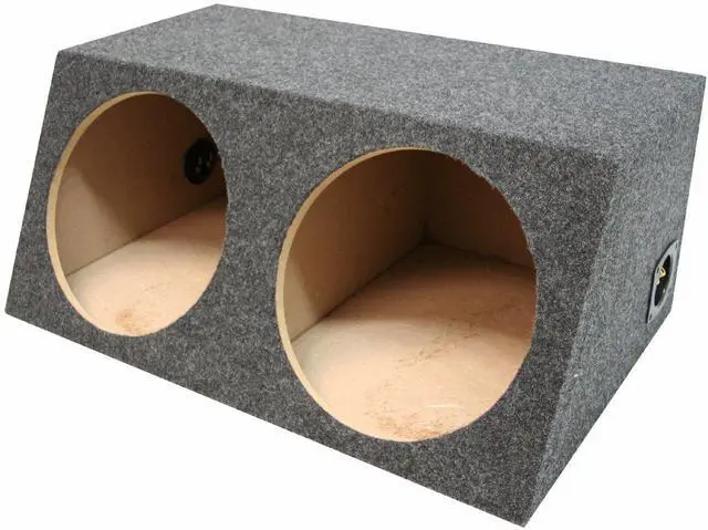 Alt view image 2 of 5 - 43C124-N Bundle with Universal Car Stereo Hatchback Sealed Dual 12" Comp C12 Sub Box Enclosure - Final 2 Ohm