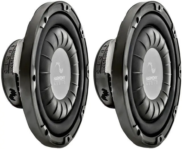 Main image of 12" Subwoofer Pair Single 4 Ohm 800 Watt Flatline | Matched Set of 2 Subs for Clean Car Stereo Bass, 12 Inch Size, Easy Wiring, Durable Build, Solid Daily Output