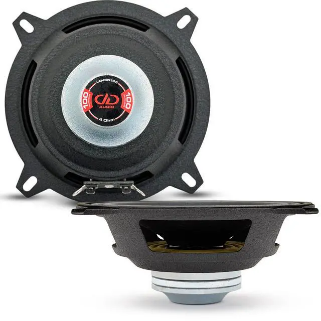Alt view image 3 of 6 - VO-MN105-S4 5.25" 100W RMS 4-Ohm Neo Midrange Speakers Pair