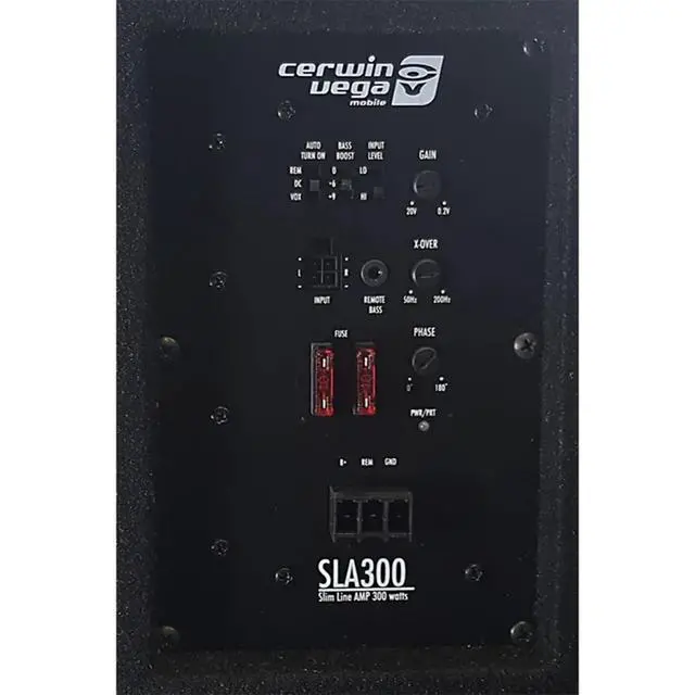 Alt view image 2 of 2 - Cerwin-Vega H6TE10SV 10" HED Series Powered Subwoofer Vented Enclosure