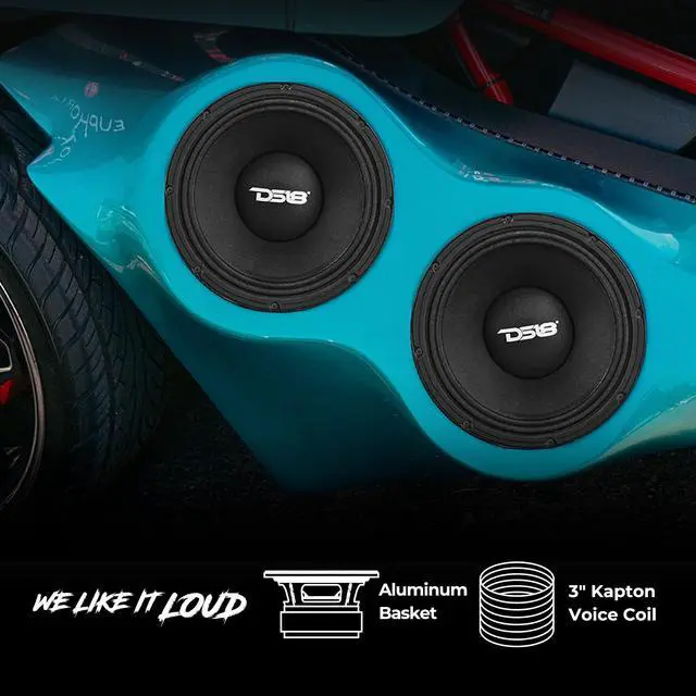 Alt view image 3 of 7 - 10XL1000MB PRO XL 10" Mid-Bass Loudspeaker 500 Watts RMS, 1000 Watts Max Power, 99.5dB, High-Performance Speaker, Premium Quality Audio Great for Pro Car Audio (4-Ohm)