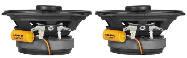 Alt view image 4 of 7 - (4) Audio PRX5 5.25" 60 Watt 2-Way Car Audio Speakers w/Pivot Tweeters