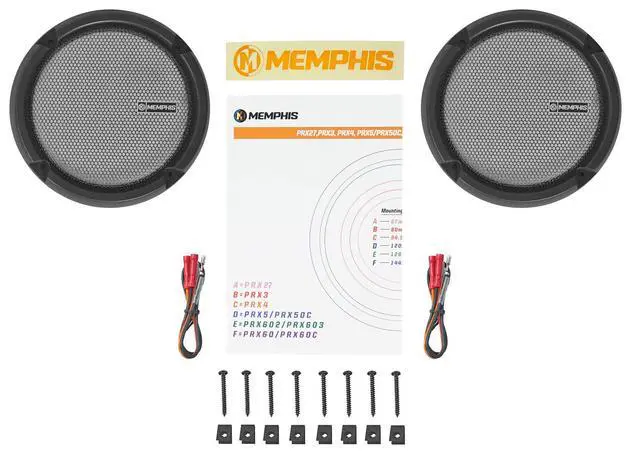Alt view image 7 of 7 - (4) Audio PRX5 5.25" 60 Watt 2-Way Car Audio Speakers w/Pivot Tweeters