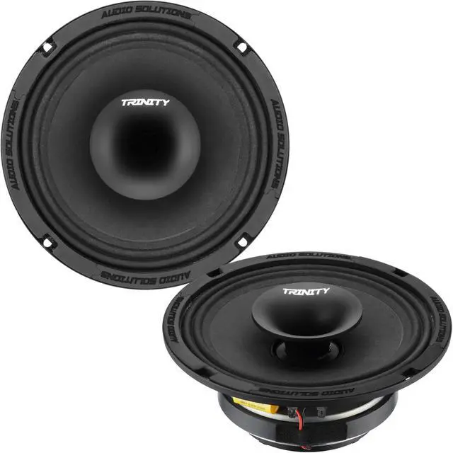 Main image of 2 Trinity Audio TA-CS84 8" High Output Pro Audio Coaxial Speakers with Compression Driven Horn Tweeters