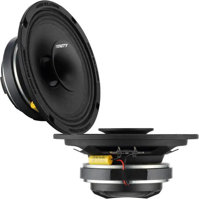 Alt view image 3 of 5 - 2 Trinity Audio TA-CS84 8" High Output Pro Audio Coaxial Speakers with Compression Driven Horn Tweeters