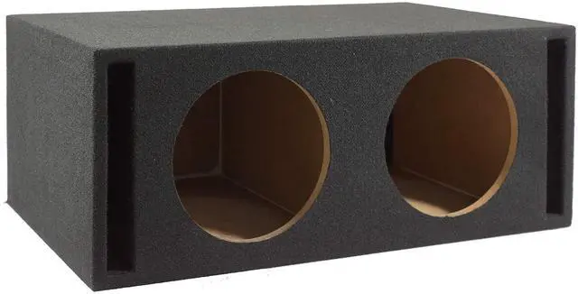 Main image of Absolute VEGD15+ Dual 15" Slot Vented Ported Universal Subwoofer Sub Box Enclosure Empty Box