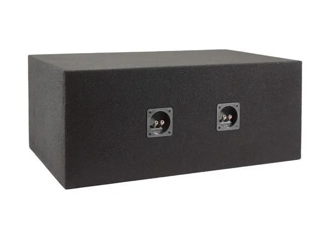 Alt view image 3 of 3 - Absolute VEGD15+ Dual 15" Slot Vented Ported Universal Subwoofer Sub Box Enclosure Empty Box