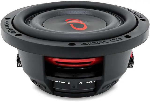 Main image of SL608-D2 8" Slim Shallow Dual 2-Ohm 600W Subwoofer
