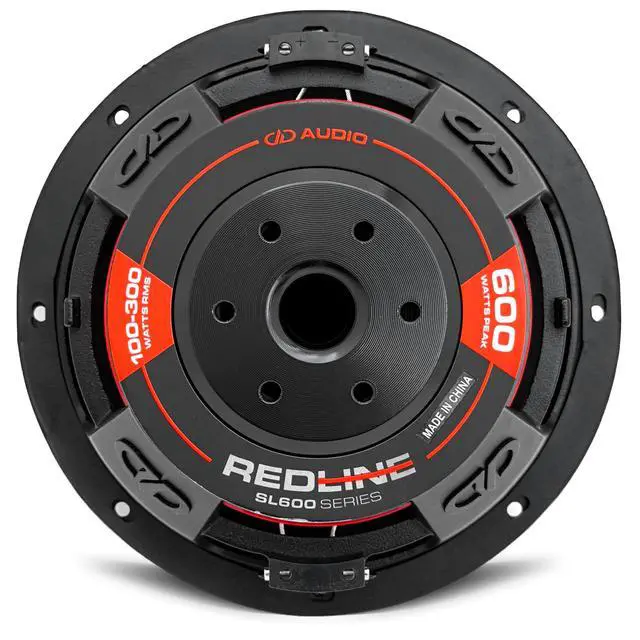 Alt view image 5 of 7 - SL608-D2 8" Slim Shallow Dual 2-Ohm 600W Subwoofer