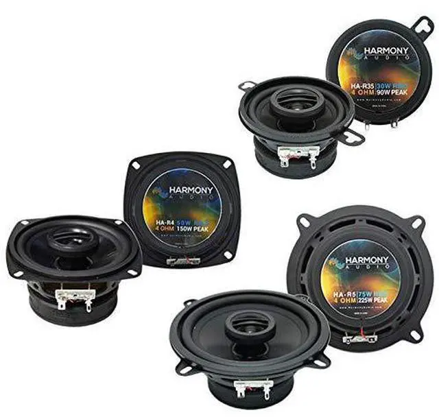 Main image of Factory Speaker Upgrade Package Fits BMW 3 Series 1999-2001 | Includes R35 R5 R4 door pairs, replacement OEM output, front rear coverage, plug-in install, clear sound