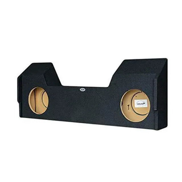 Alt view image 3 of 7 - Ram Crew Cab 2019-UP Dual 10'' Downfire Subwoofer Enclosure