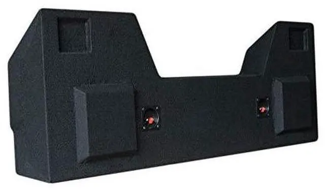 Alt view image 6 of 7 - Ram Crew Cab 2019-UP Dual 12'' Downfire Subwoofer Enclosure