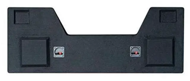 Alt view image 5 of 7 - Ram Crew Cab 2019-UP Dual 12'' Downfire Subwoofer Enclosure