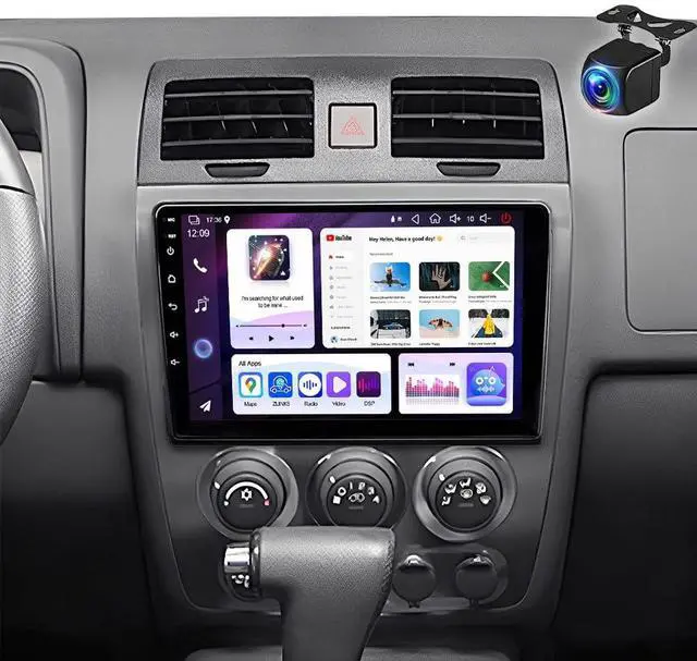 Main image of 10.1 Inch Double Din Car Radio Stereo Upgrade for Hummer H3 2006-2010 | Android 15 4+64G HD Touchscreen,Carplay & Android Auto,GPS Wifi Bluetooth SWC Mirror Link,FM Car Radio Receiver Backup Camera