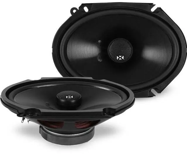 Alt view image 2 of 7 - Complete Factory Speaker Replacement Package for Ford F-150 1999-2014 | 2 Pairs of 6x8" Complete N-Series 2 Way Coaxial Car Speaker Upgrade Kit for 1999-2014 Ford F-150