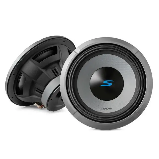 Alt view image 3 of 7 - S2-W12D2 S Series 12 Dual 2-Ohm Subwoofer 1800W with SoundBox E Series Single 12-Inch Vented Subwoofer Enclosure Bundle