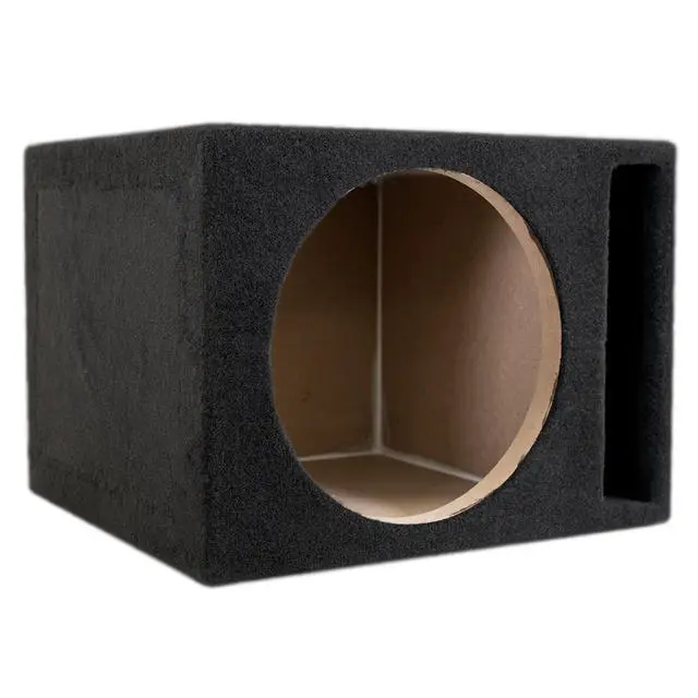 Alt view image 6 of 7 - S2-W12D2 S Series 12 Dual 2-Ohm Subwoofer 1800W with SoundBox E Series Single 12-Inch Vented Subwoofer Enclosure Bundle