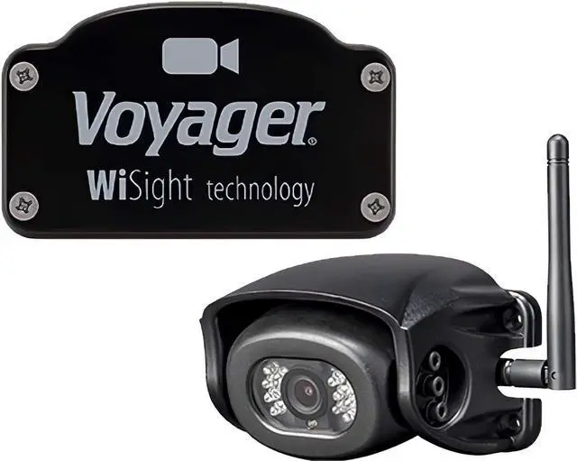 Alt view image 4 of 7 - Voyager WVH100 Digital Wireless WiSight RV BackUp Observation Camera with Built-In Microphone for Pre-Wired Vehicles