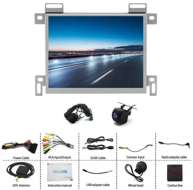 Alt view image 7 of 7 - Android 14 Car Stereo Upgrade Radio for Dodge Charger 2015-2017 | 4G+64G 8.4" Touchscreen w/Wireless Carplay Android Auto GPS WiFi Bluetooth RDS DSP SWC Mirrorlink Mic Backup Camera
