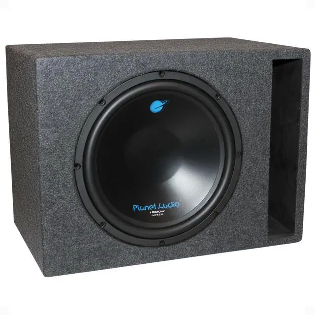 Main image of Planet Audio AC12D 12 inch 1800 Watt Dual 4 OHM Voice Coil Car Audio | Subwoofer and 12 inch Heavy Duty Vented Subwoofer Enclosure