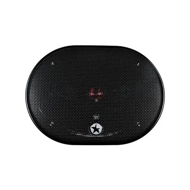 Alt view image 2 of 6 - HX69 6×9 2-Way Coaxial Car Speaker Set | 200W Peak / 100W RMS Pair, 20 mm Ferro Fluid Tweeters, Glass Fiber Cones, Rubber Surrounds, Easy Upgrade