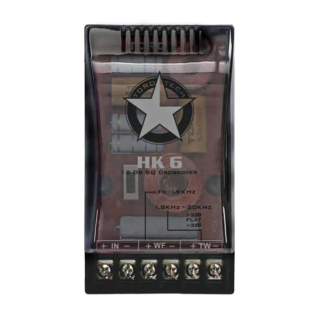 Alt view image 5 of 5 - TECH HK6 6.5 Component Car Speaker Set | 240W Peak / 120W RMS Pair, 20 mm Aluminum Tweeters, Glass Fiber Cones, W-Shape Rubber Surrounds, Hi-Fi Auto Audio Upgrade