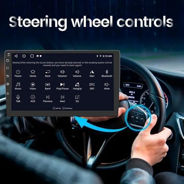 Alt view image 3 of 7 - Android 13 Car Radio 2G+32G 6.86" Stereo with Carplay Android Auto | fit for 19942002 Dodge Ram 1500 2500 3500 for Cirrus 1995-2000 for Chrysler Town & Country 1990-2000 with WiFi Backup Camera