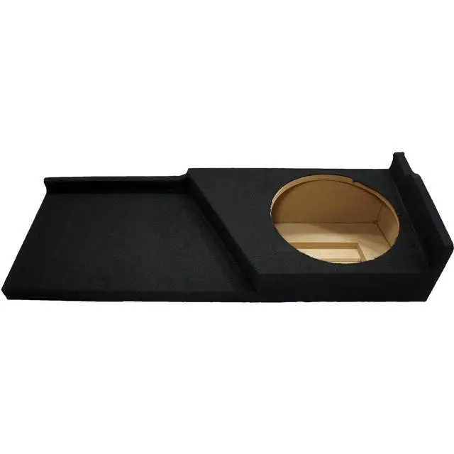 Alt view image 3 of 7 - Alpine Type S S-W12D4 12" Sub Box Fits 2007-2013 Silverado Extended Cab | Dual 4 ohm Single subwoofer, 1800 watt peak power, vehicle-specific enclosure, big bass for your Chevy truck, 12 inch