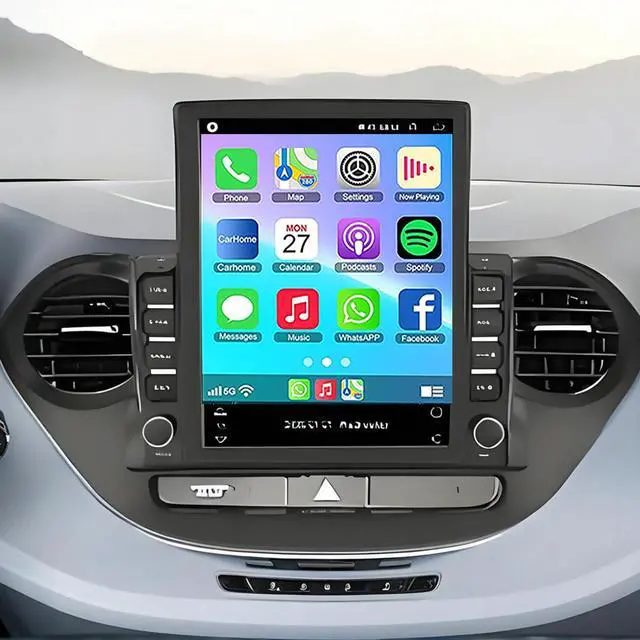 Main image of Android 14 Car Stereo Radio for Hyun-dai Grand I10 2014-2019,9.7'' Carplay Stereo Screen with Wireless Carplay Android Auto,4+64GB Wireless Carplay Radio Support GPS Bluetooth Backup Camera