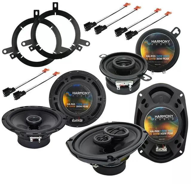 Main image of Replacement Car Speakers Fits 2002-2006 Dodge Neon R65 | Factory sound system upgrade package, improved 2004 clarity, easy bolt-in install, budget friendly set