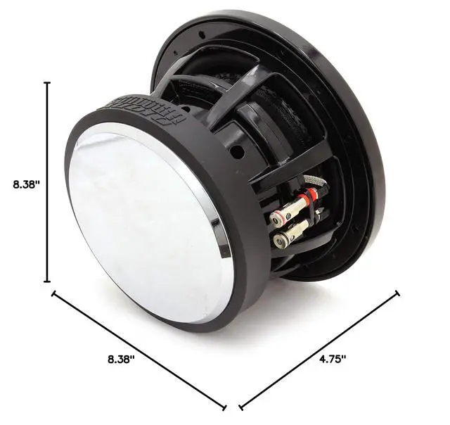 Alt view image 6 of 6 - SD-3 8 D4 8" 300W RMS Dual 4-Ohm SD Subwoofer