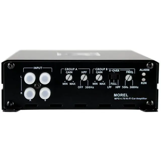 Alt view image 3 of 4 - MPD 4.70 280W 4-Channel Car Audio Compact Amplifier