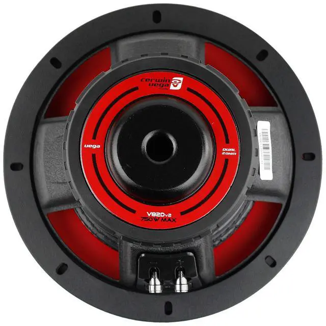 Alt view image 2 of 4 - Cerwin-Vega 2 Pack 8" Dual 2 Ohm Subwoofer 750 Watts Car Audio Sub DVC V82DV2