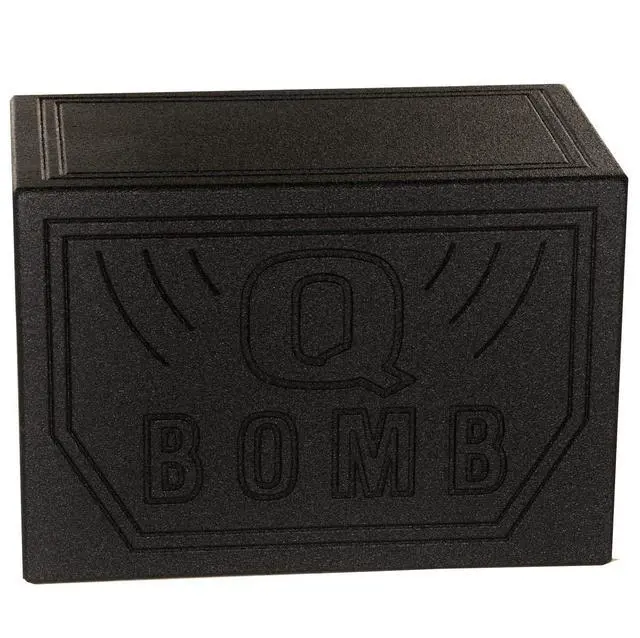 Alt view image 5 of 6 - QPoweR QBOMB10VL Single 10 inch Vented Ported Car Subwoofer Box Enclosure (2 Pack)