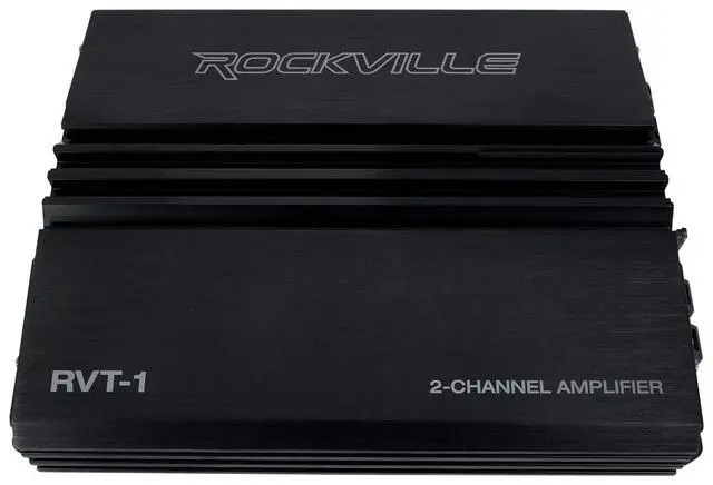 Alt view image 7 of 7 - Bundle: Kicker 43TC104 Comp 10" Subwoofer in Sub Box Bundle with Rockville RVT-1 1000w RMS 2 Ch. Amplifier & Rockville RWK81 Complete Amp Installation Wire Kit (3 Items)