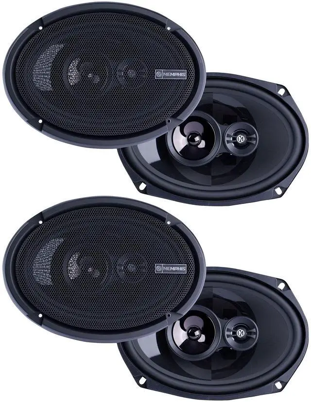 Alt view image 5 of 5 - PRX6902 2-Pair 6x9 Coaxial Speaker Bundle | Two pairs of PRX6902 Power Reference Series 6x9 in 2-way coaxial speakers