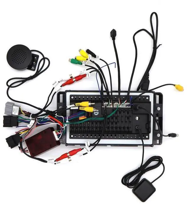 Alt view image 7 of 7 - 4G+64G Car Stereo Upgrade for Chevy Silverado 1500 2009-2012 with Wireless CarPlay and Android Auto, 8" Touchscreen Android 14 Double Din Car Radio Receiver w/Bluetooth GPS WiFi FM SWC Backup Camera
