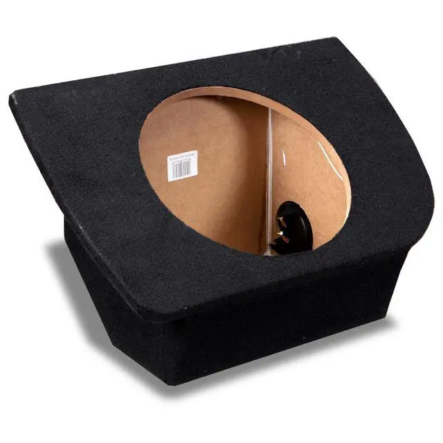 Alt view image 2 of 6 - W10S4 Fits 1990-2005 Mazda MX-5 Miata Sealed 10" Loaded Sub Box | Vehicle-specific subwoofer bass upgrade package, 250-watt RMS handling, 4-ohm voice coil, single 10 inch enclosure size
