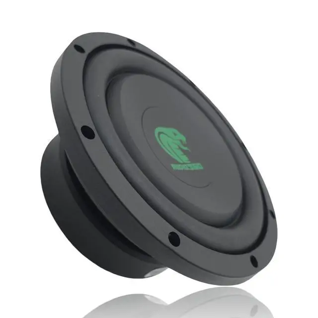 Alt view image 2 of 7 - ADS840 8" Shallow Mount Subwoofers, 2000W Peak Power, 4-Ohm Impedance, Compact Design - Perfect for Limited Space Installations - Bundle of 2 Subwoofers
