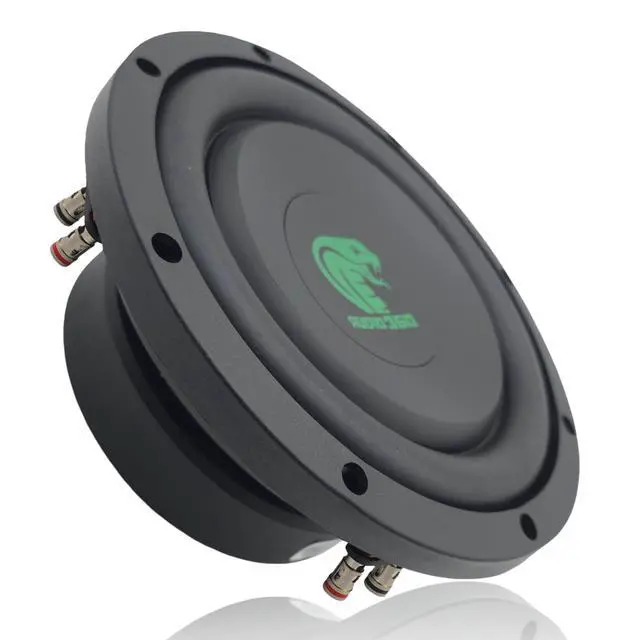 Alt view image 7 of 7 - ADS840 8" Shallow Mount Subwoofers, 2000W Peak Power, 4-Ohm Impedance, Compact Design - Perfect for Limited Space Installations - Bundle of 2 Subwoofers