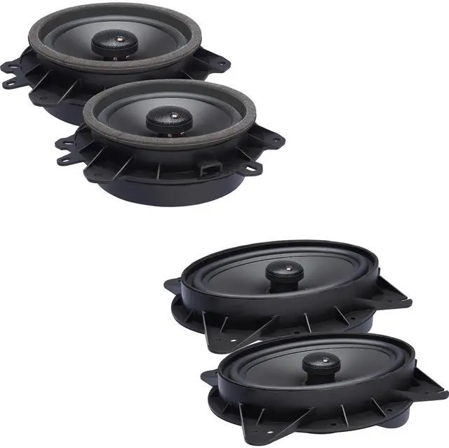 Main image of OE Series Direct Replacement Coaxial Speakers Compatible with Toyota Tacoma Double & Access Cab 05-20
