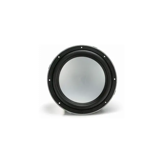 Alt view image 2 of 5 - 10" 4-ohm Marine Free Air Subwoofer with Included Silver Grille