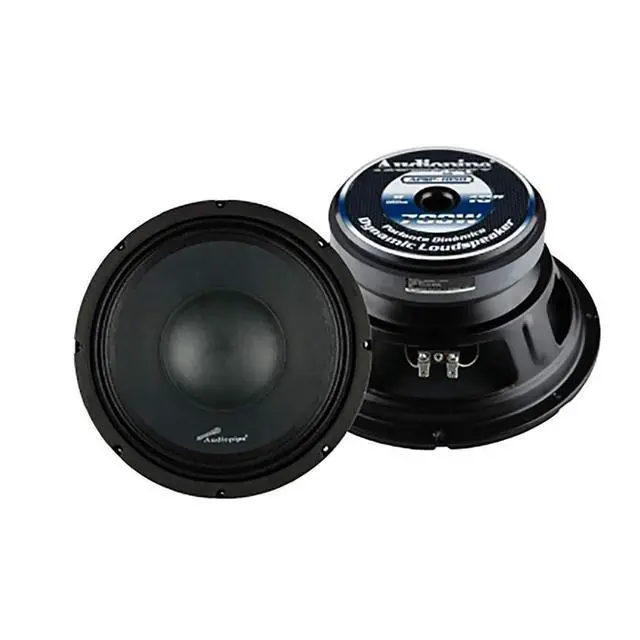 Alt view image 2 of 4 - APSP-1050 10" 700 Watt MAX, 350 Watts RMS, and 8 Ohm Dynamic Mid Range Car Audio Loudspeaker with 2.5 Inch Kapton Voice Coil, Black (4 Pack)